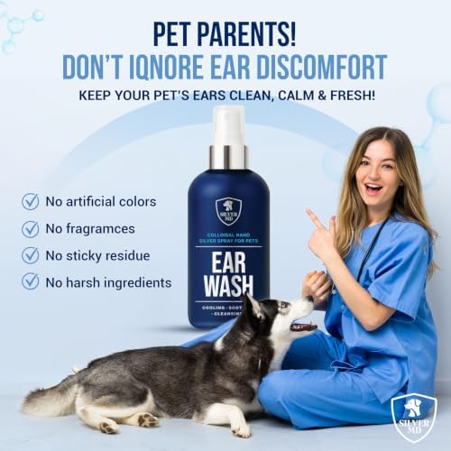 Nano Silver Pet Ear Wash for Dogs & Cats Spray, 8 Oz - Image 3