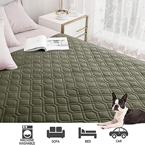 Ameritex Waterproof Dog Bed Cover Pet Blanket for Furniture Bed Couch Sofa Reversible - Image 5