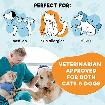 BENCMATE Inflatable Dog Cone Collar Alternative After Surgery XXLarge - Image 3
