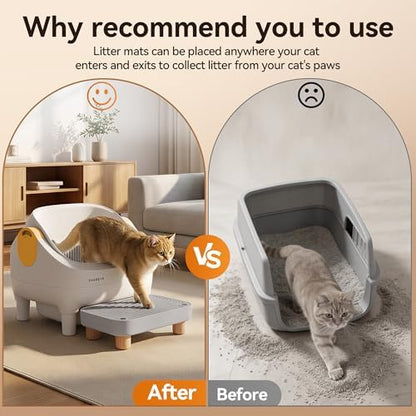 Thereye Cat Litter Box Step Stool, Easy-Clean for Senior Cats & Kittens - Image 7