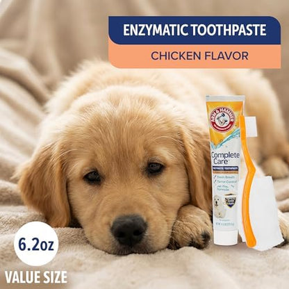 Arm & Hammer Complete Care Puppy Dental Kit, Peanut Butter, 2.5 Oz, 2-Pack - Image 3