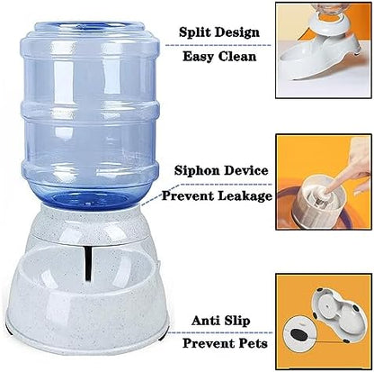 Automatic Dog Water Dispenser, 3 Gallon| 11L Gravity Automatic Pet Water Dispenser Station, Pet Waterer for Dogs and Cats, Large Capacity Water Feeder - Image 4