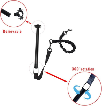 Bicycle Leash, Bicycle Dog Leash Attachment for Medium and Large Dogs Walking,Jogging,Running,Training