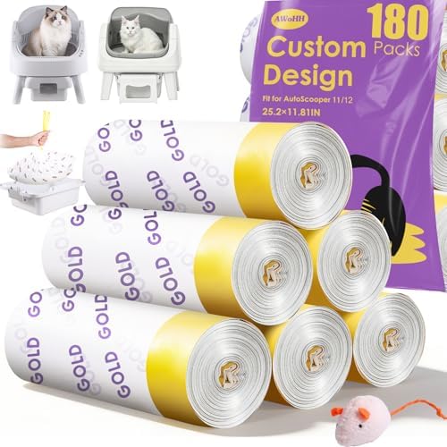 180 Count Automatic Cat Litter Bags for Pet Pivot 11/12 by Unknown