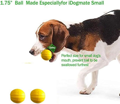 1.75" Durable Balls for Small Dogs, Ball Dog Toy for Small Launcher, Dog Balls,Durable, Washable (3pcs)