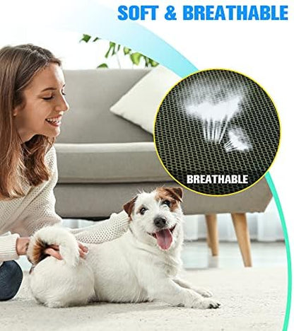 Kkiimatt 10 in 1 Dog Pet Grooming Hammock Harness with Nail Clippers/Trimmer, Nail File,Dog Nail Hammock, Dog Grooming Sling for Nail Trimming/Clipping (M/Under 45lb, Khaki Green) - Image 3