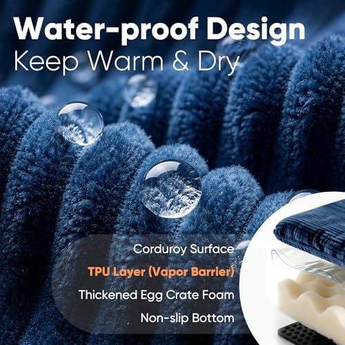 FUKUMARU Cute Dog Bed, Thickened Orthopedic Dog Sofa, Waterproof&Washable - Image 4