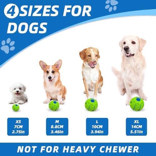 Spiky Interactive Dog Toys Ball, Wave, L, 3.94 in (10 cm) - Image 5