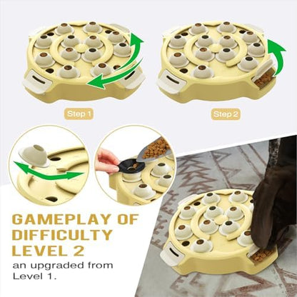 KADTC 2-Level Dog & Cat Puzzle Toy, Mental Stimulation Game for Smart Pets - Image 5