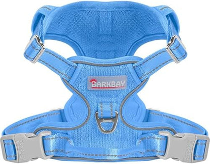 BARKBAY Dog Harness for Small Sized Dog No Pull Mesh 2 Clips Dog Vest by BARKBAY