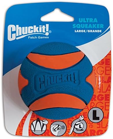 Chuckit! (3 Pack) Ultra Squeaker Ball, Large by Chuckit