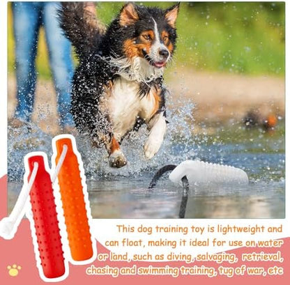 Blueweenly Red and Orange Dog Bumper Toy Training Dummy, 4 Pcs - Image 5