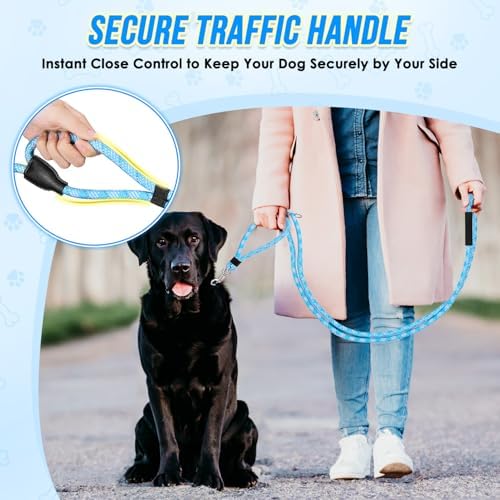Lukovee Hands Free Dog Leash, 10FT Adjustable Waist-Lead & Shoulder Lead - Image 3
