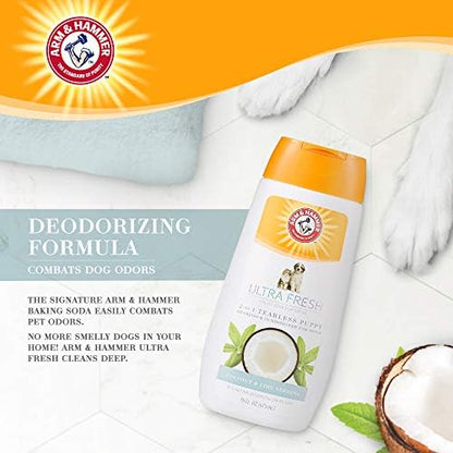 Arm & Hammer Tearless Puppy Shampoo, Coconut Lime Verbena, 16 Fl Oz - Image 3