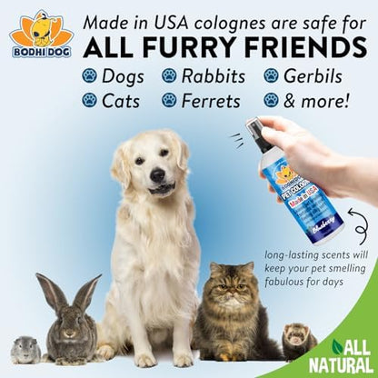 Bodhi Dog Premium Dog Cologne - Deodorizing Dog Perfume & Conditioner for Dogs & Cats - Natural Long Lasting Spray - Keeps Pets Fresh All Day - Gentle & Safe Formula, Made in USA (Blueberry 8 Fl Oz) - Image 4