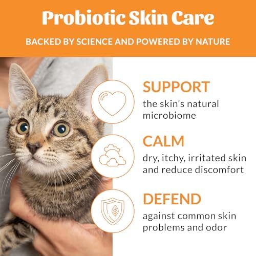 SKOUT'S HONOR Probiotic Cat Shampoo and Conditioner- HS 16 oz, 2-Pack - Image 4
