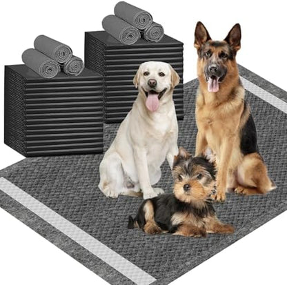 IMMCUTE XXL Puppy Pads 36"X44", 30 Ct, Jumbo-Size Dog Training Pads for Large Breed or Multiple Dogs, Pee Pads Extra Large with Adhesive Strip, Odor Control Dog Potty Pads by IMMCUTE