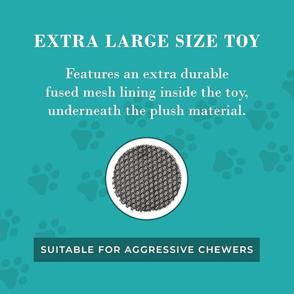Haute Diggity Dog Starbarks Coffee Cup, Plush Designer Dog Toys with Interactive Squeaker, Stimulating Pet Enrichment, Machine-Washable & Safe Materials for All Breeds, Size XL