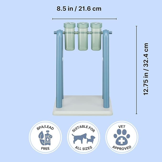 TRIXIE Turn Around - Mad Scientist Dog Activity Interactive Toy, Level 2 Food Puzzle Game, Brain Teasing Treat Dispenser, IQ and Mental Development Toy for Smart Dogs, Enrichment Toy for Boredom Busting
