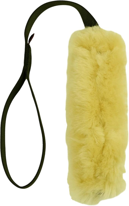 REDLINE K-9 Sheepskin Agility Dogs Tug Toy