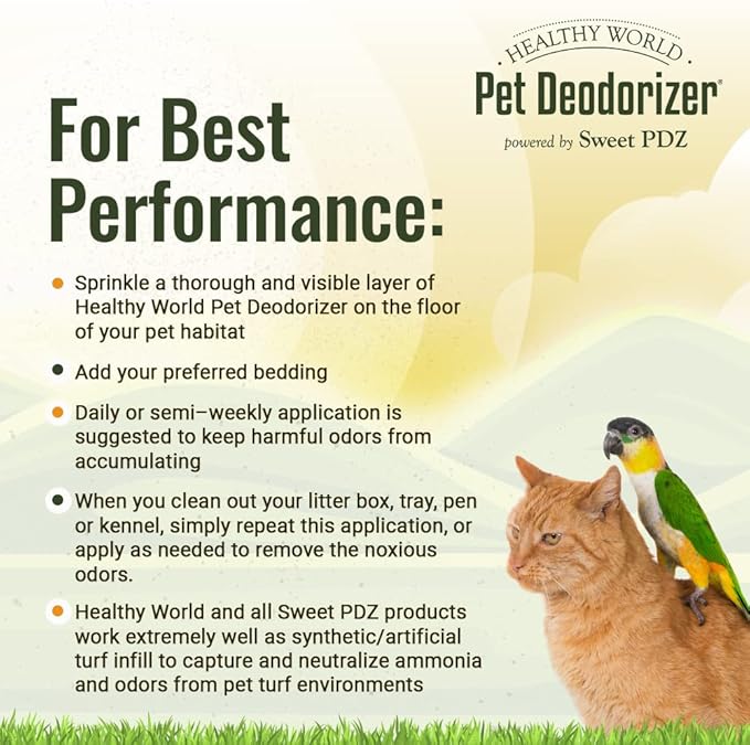 Healthy World Pet Deodorizer 3.5 lbs.