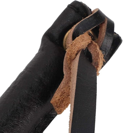 VINGVO Flirt Pole for Dogs, Dog Stick Toy Pet Training Stick Dog Training Tools Dog Training Pulling Chewing Whip Leather Protect Dog Rope Toy Pet Leashes for Small Medium Large Dog