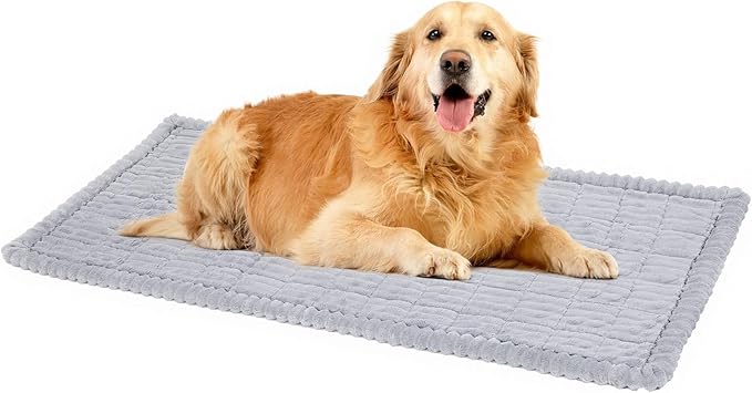 Kifmurase Backseat Pet Bed Mat, Dog Car Seat Cover for Back Seats, Dog Bed for Car, Non-Slip Travel Pet Mat, Fuzzy Seat Protector for Backseat Extenders, Trucks, SUVs