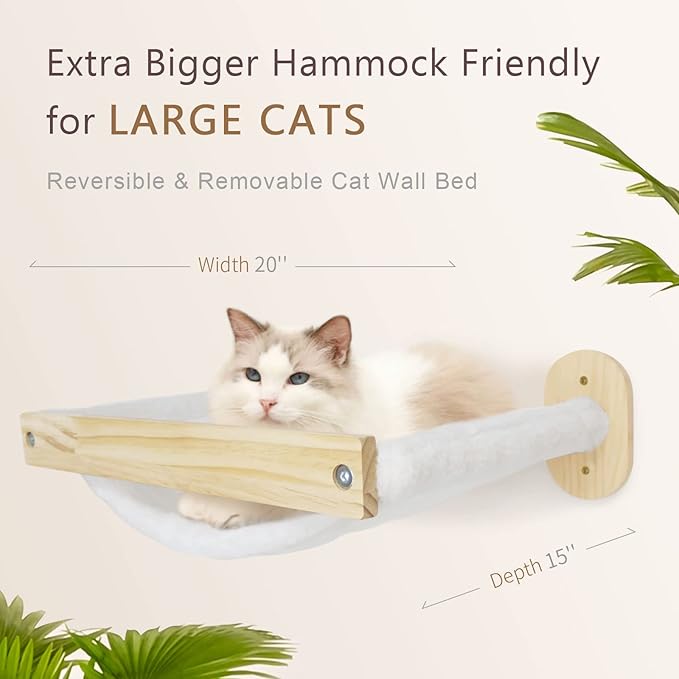SONGWAY Cat Shelves and Perches for Wall - Wall Mounted Cat Shelf