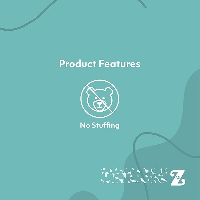 ZippyPaws Donutz - Stuffed Dog Toys to Keep Them Busy, For Medium and Large Dogs, Squeaky Pet Toy for Boredom, Chew Toy with Stuffing, Soft Plush Puppy Products, Funny Food Toy - Jumbo Blueberry Donut