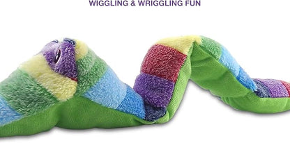 Bow Wow Pet Squeaky Snake Dog Toy - Tug, Fetch & Teasing Toy - 35 Inches