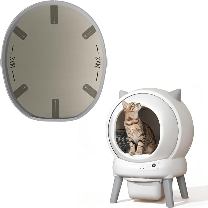 E2 Self Cleaning Litter Box High-Density Leak-Proof Bottom Pad, Anti-Stick, Anti-Scratch, Anti-Leakage, Upgrade Waterproof Pad Compatible with E2 Automatic Cat Litter Box