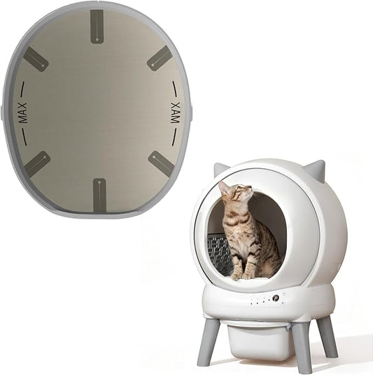 E2 Self Cleaning Litter Box High-Density Leak-Proof Bottom Pad, Anti-Stick, Anti-Scratch, Anti-Leakage, Upgrade Waterproof Pad Compatible with E2 Automatic Cat Litter Box