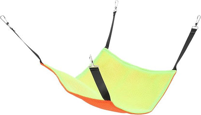 Double-Sided Breathable Mesh Cat Hammock Small Size Hanging Cage Bed Wear-Resistant Pet Sleeping Nest for Indoor Cats