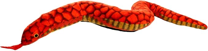 TUFFY - World's Tuffest Soft Dog Toy - Desert - Multiple Layers. Made Durable, Strong & Tough. Interactive Play (Tug, Toss & Fetch). Machine Washable & Floats (Snake, Large 2 Pack)