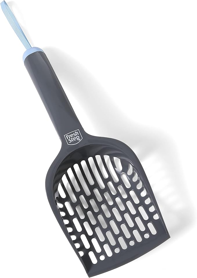 Fresh Step Plastic Cat Litter Scoops | Great for Small to Large Size Litter Pans