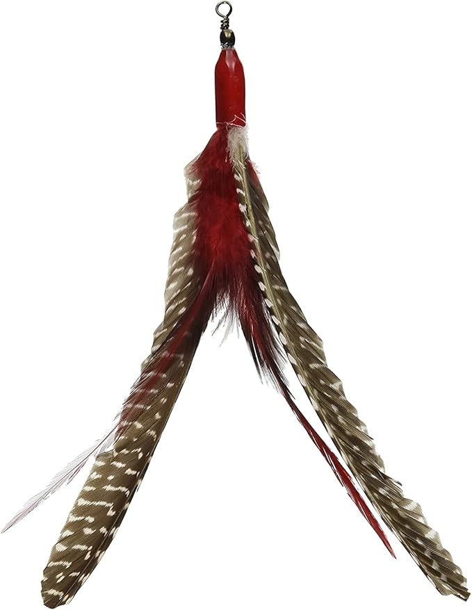 Go Cat Da Bird Feather Cat Toy Super Refill, Handmade in The USA, 3 Pack