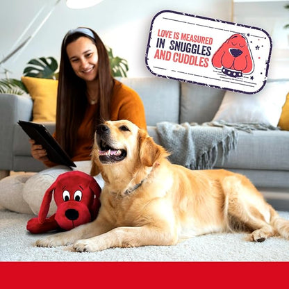 Large Dog Toy – Plush Squeaky Dog Toys for Large Breeds, Crinkle Stuffed Animal for Puppies, Toys to Keep Them Busy, Cute Indoor Chew for Medium and Small Dogs