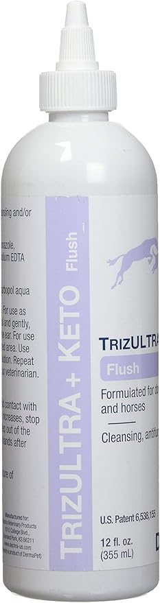 DechraTopical TrizULTRA + Keto Flush for Dogs, Cats & Horses (12oz), Basic pack