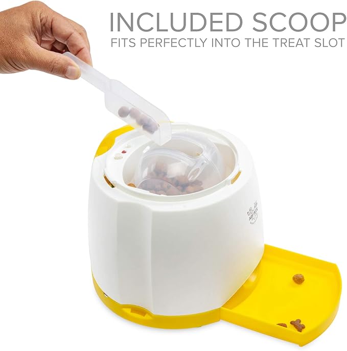 Arf Pets Dog Treat Dispenser with Remote Button – Dog Memory Training Activity Toy – Treat While Train, Promotes Exercise by Rewards, Improves Memory & Positive Training for A Healthier & Happier Pet