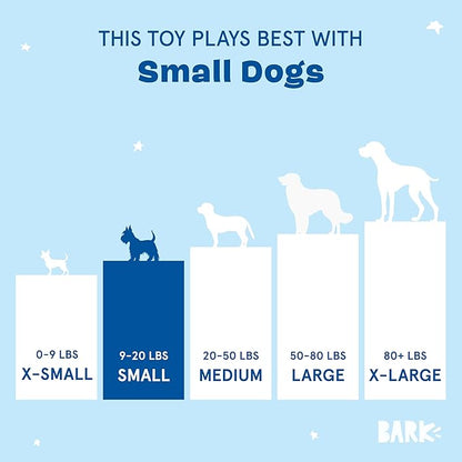 Barkbox Peace of Cake Dog Toy – Birthday Plush Squeaky Toy for Dogs – Fluff-Filled Slice of Fun with Dual Squeakers – Interactive Fetch & Play Toy for Small Dogs