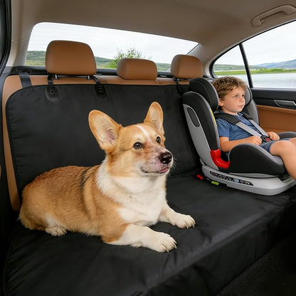CBBPET Dog Car Seat Covers (Basic Style-Black)