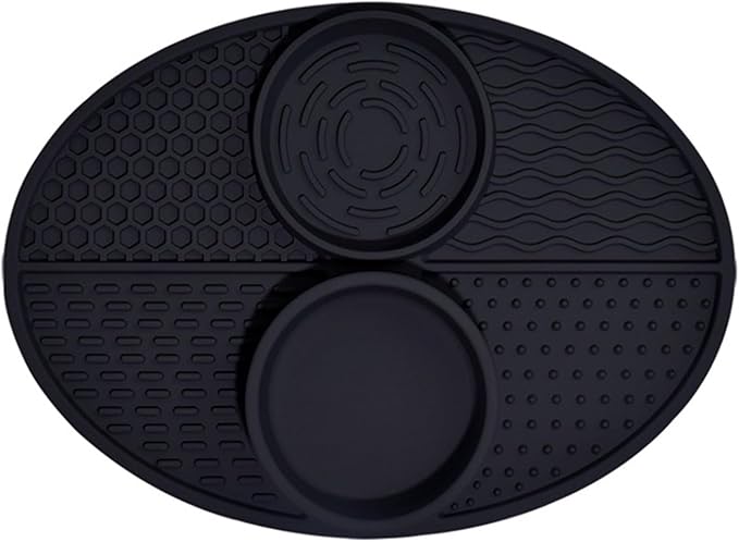 Suction Cup Pet Drinking Licking Pad Silicone Dogs Lick Pad Cats Bath Slow Eating Feeders Puppies Anti-Choking Mat Feeder Bowl Silicone Food Bowls for Cats to Down Eating