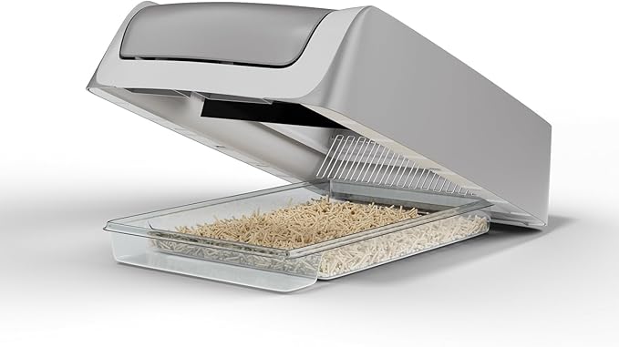 Reusable Litter Tray Compatible with Pet-Safe Scoop-Free Self-Cleaning Cat Litter Boxes - Easy to Clean Durable Litter Box Tray(2 Pieces Refills)
