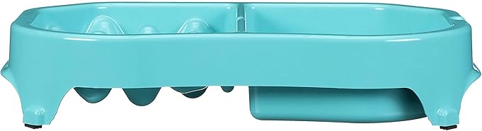 Neater Pet Brands Neater Slow Feeder Dog Bowls, Slows Down Fast Eating to Prevent Vomiting, Overeating, & Bloat, Dog Slow Feeder Bowl with Wide, Non-Slip Base, Holds 2.5 Cups Food and 8.5 Cups Water
