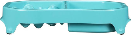 Neater Pet Brands Neater Slow Feeder Dog Bowls, Slows Down Fast Eating to Prevent Vomiting, Overeating, & Bloat, Dog Slow Feeder Bowl with Wide, Non-Slip Base, Holds 2.5 Cups Food and 8.5 Cups Water