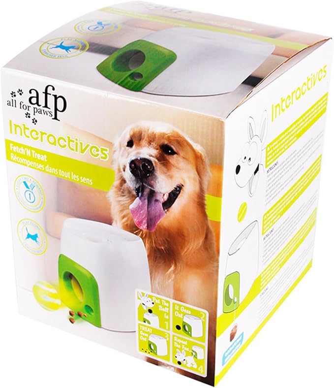 Tyenaza Dog Ball Rolling Machine, Interactive Tennis Ball Rolling Machine Interactive Dog Toys Dog Ball, for Indoor Outdoor
