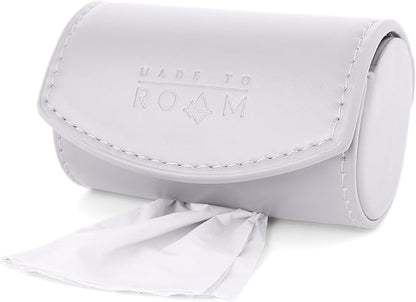 MADE TO ROAM On Dooty Pack - Premium Dog Poop Bag Holder for Leash, Vegan Leather Waste Bag Dispenser for Poop Bag Rolls - Montana Moonrise