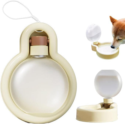 Dog Water Bottle, Portable Water Bowl Dispenser for Dogs, Leak Proof Pet Travel Squeeze Bottles Puppy Water Bowl for Pets Outdoor Walking, Hiking, Travel, Food Grade Plastic