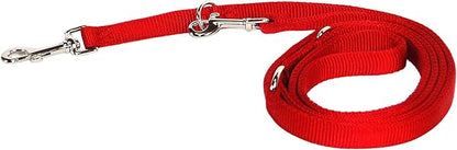 Hamilton Double Thick Nylon European Lead, 3/4-Inch, Red