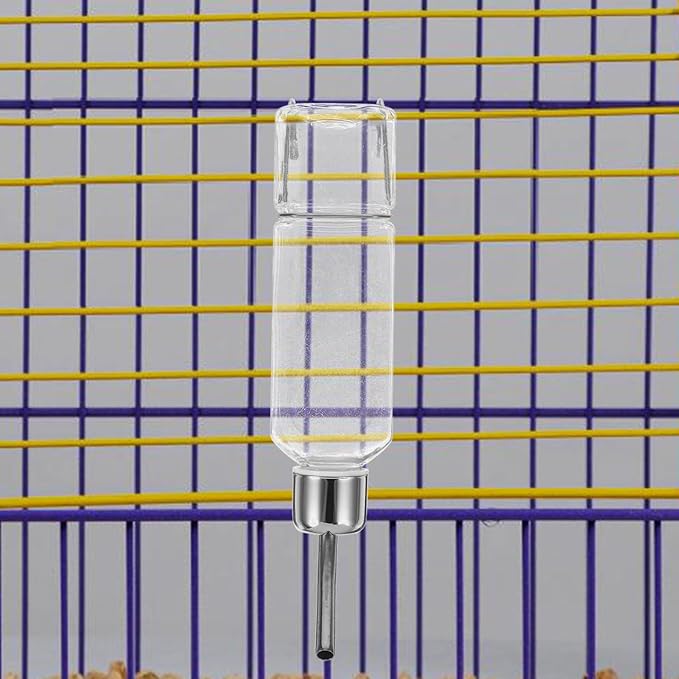 balacoo Pet Hanging Water Dispenser 9.84In Portable Leak-Proof Automatic Dog Water Bottle for Crate and Kennel Feeding